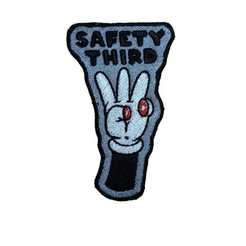Safety Third Patch + Sticker Embroidered Patch PatchPanel