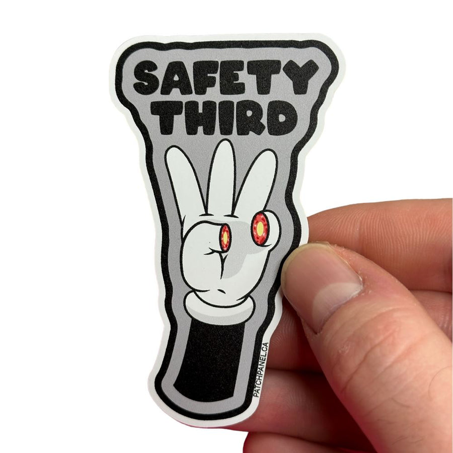 Safety Third - Sticker Sticker PatchPanel