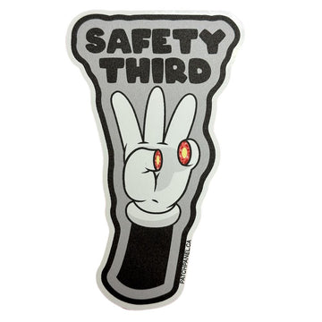 Safety Third - Sticker Sticker PatchPanel
