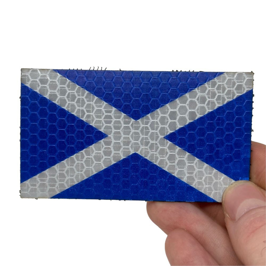 Scotland Flag - Hi Vis HiViz Patch PatchPanel