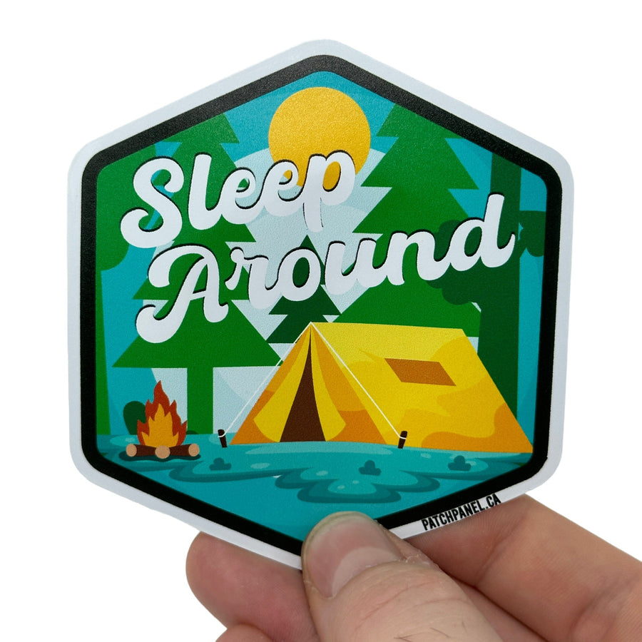 Sleep Around - Daytime - Sticker Sticker PatchPanel