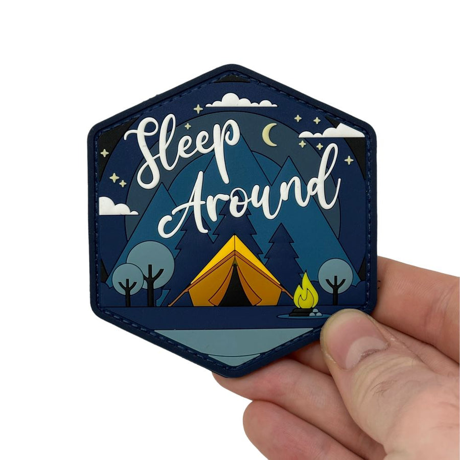 Sleep Around - Night Time - Patch + Sticker PVC Patch PatchPanel