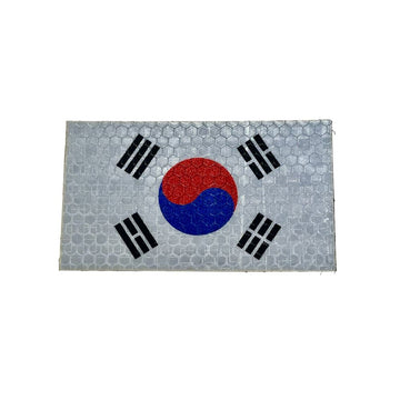 South Korean Flag - Hi Vis HiViz Patch PatchPanel