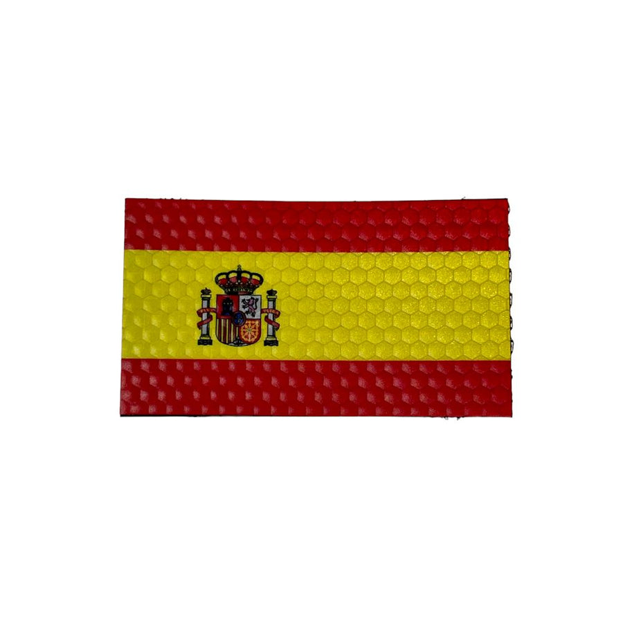 Spain Flag - Hi Vis HiViz Patch PatchPanel