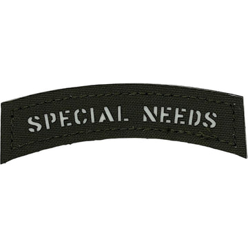Special Needs Tab Laser Cut Patch PatchPanel