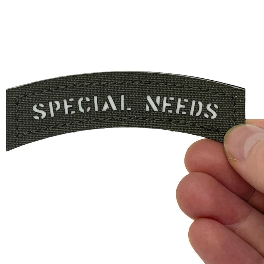 Special Needs Tab Laser Cut Patch PatchPanel
