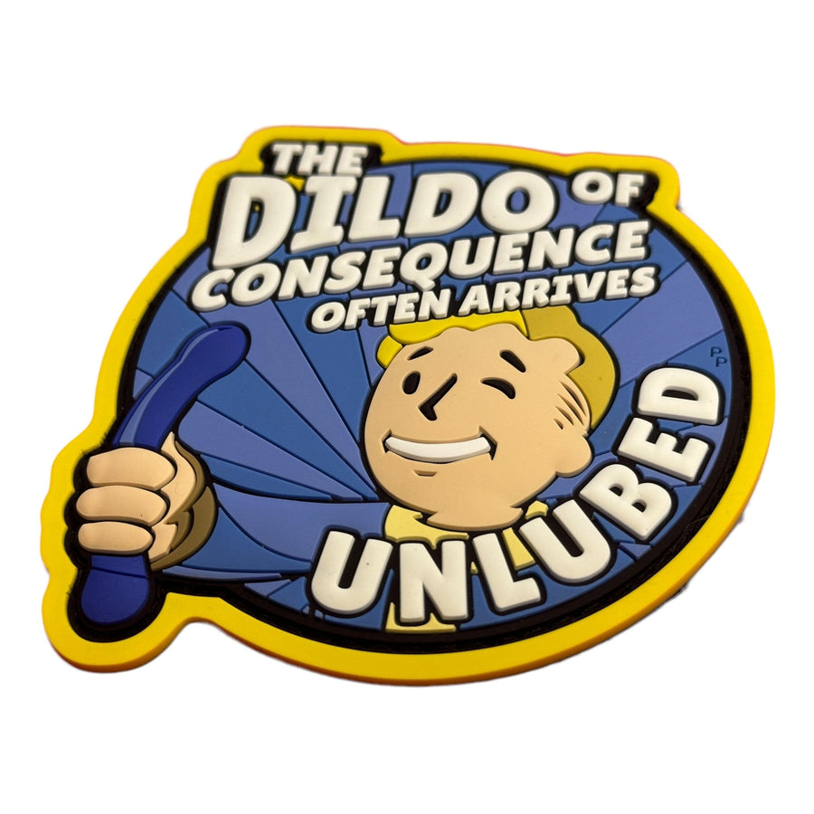 The Dildo of Consequence patch + sticker PVC Patch PatchPanel