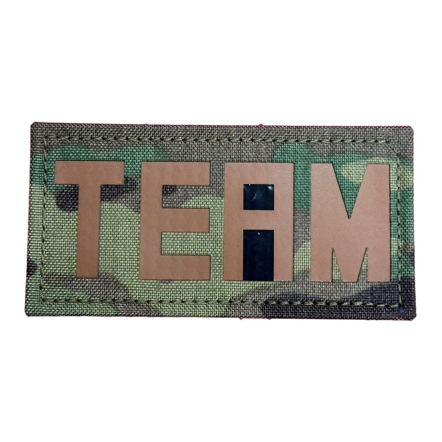 There is an “I” in team Laser Cut Patch PatchPanel