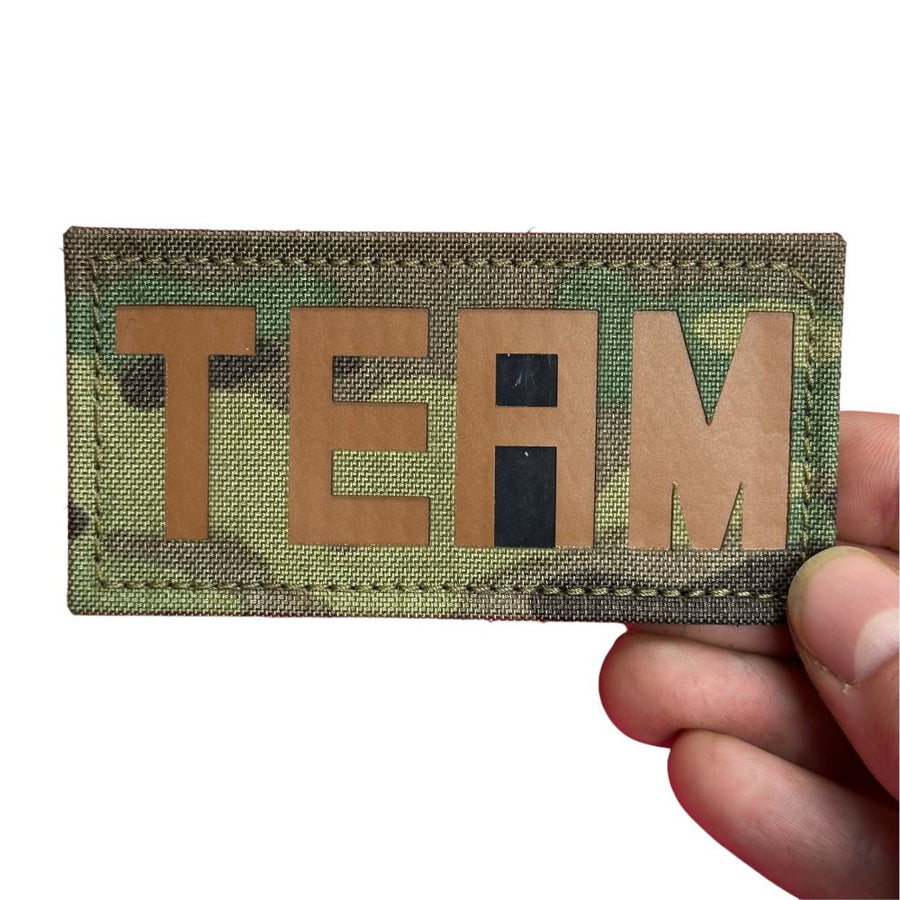 There is an “I” in team Laser Cut Patch PatchPanel