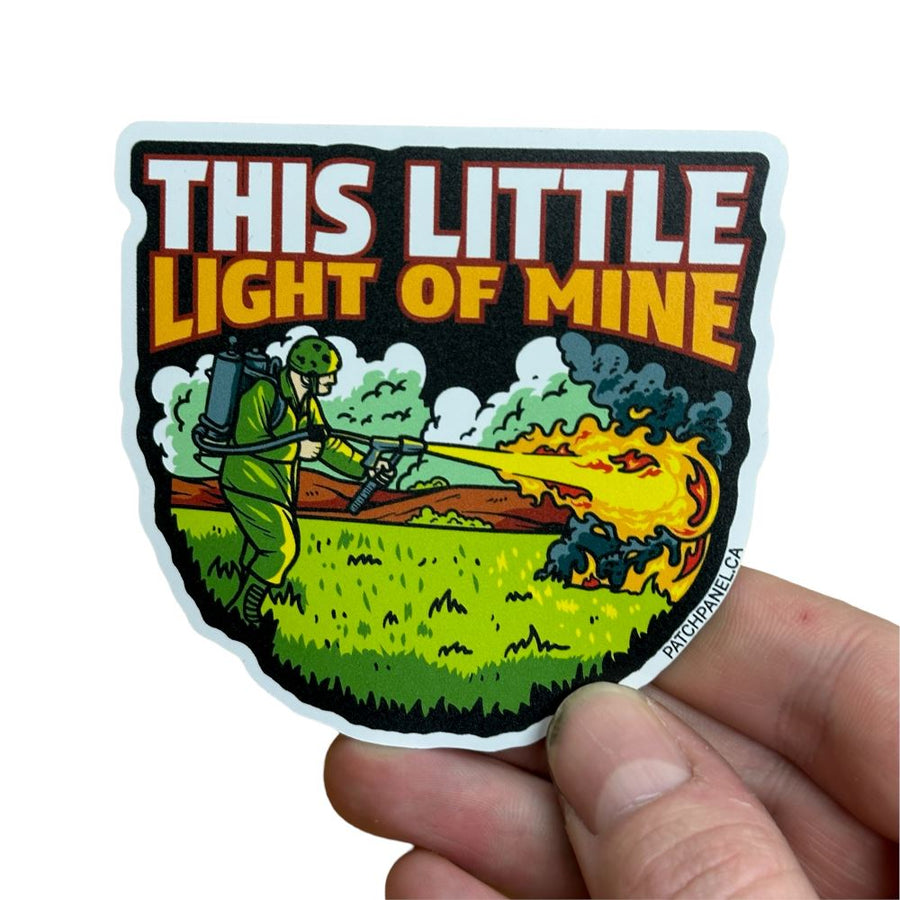 This Little Light Of Mine - Sticker Sticker PatchPanel