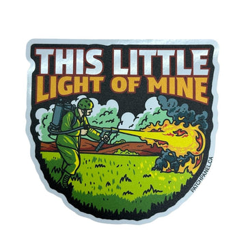 This Little Light Of Mine - Sticker Sticker PatchPanel