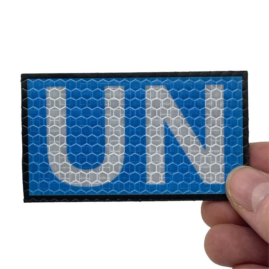 UN Flag - Hi Vis HiViz Patch PatchPanel