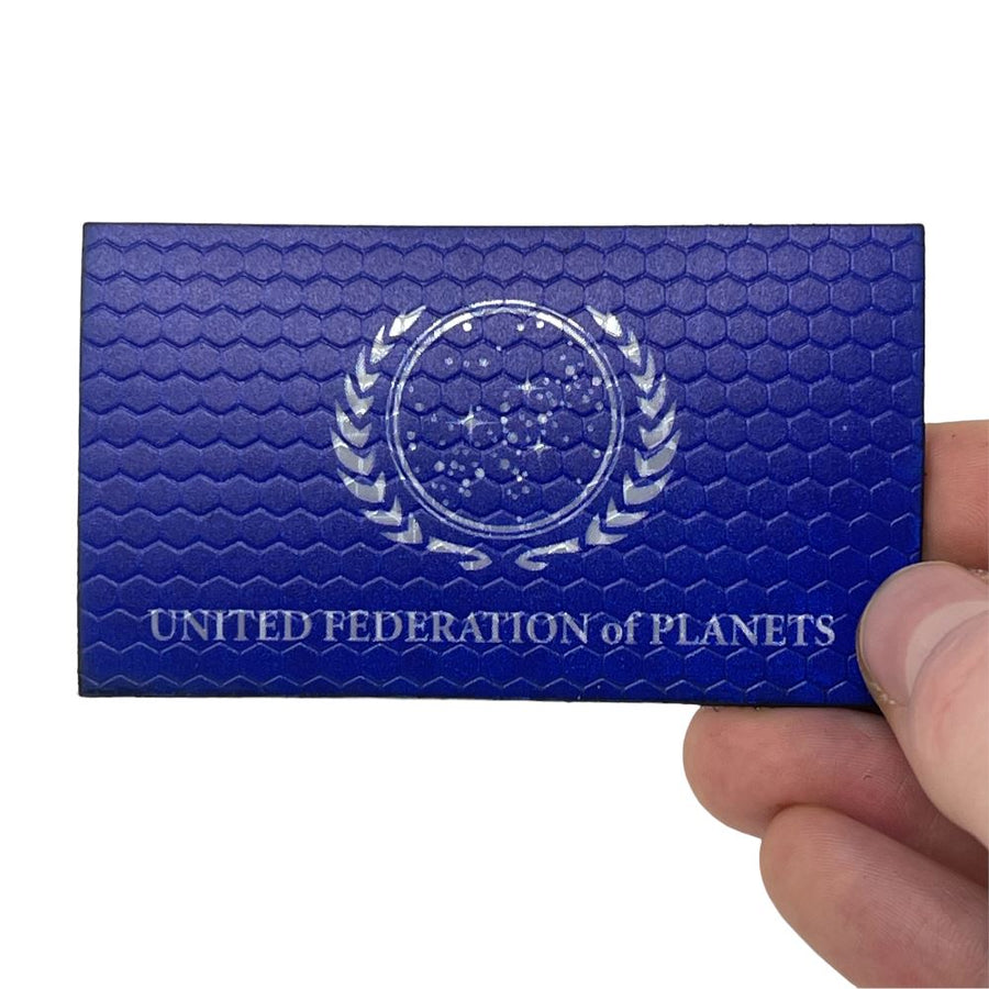 United Federation of Planets Flag - Hi Vis HiViz Patch PatchPanel