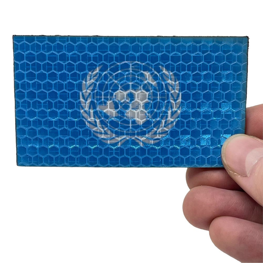 United Nations Flag- Hi Vis HiViz Patch PatchPanel