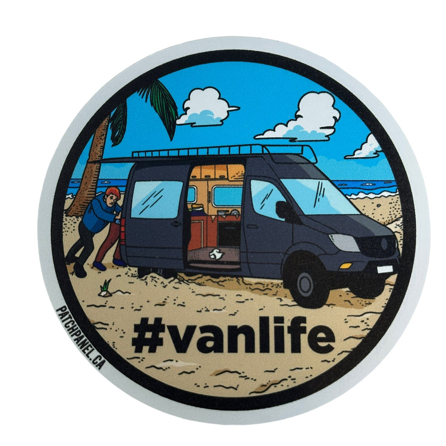 #Vanlife - Sticker Sticker PatchPanel