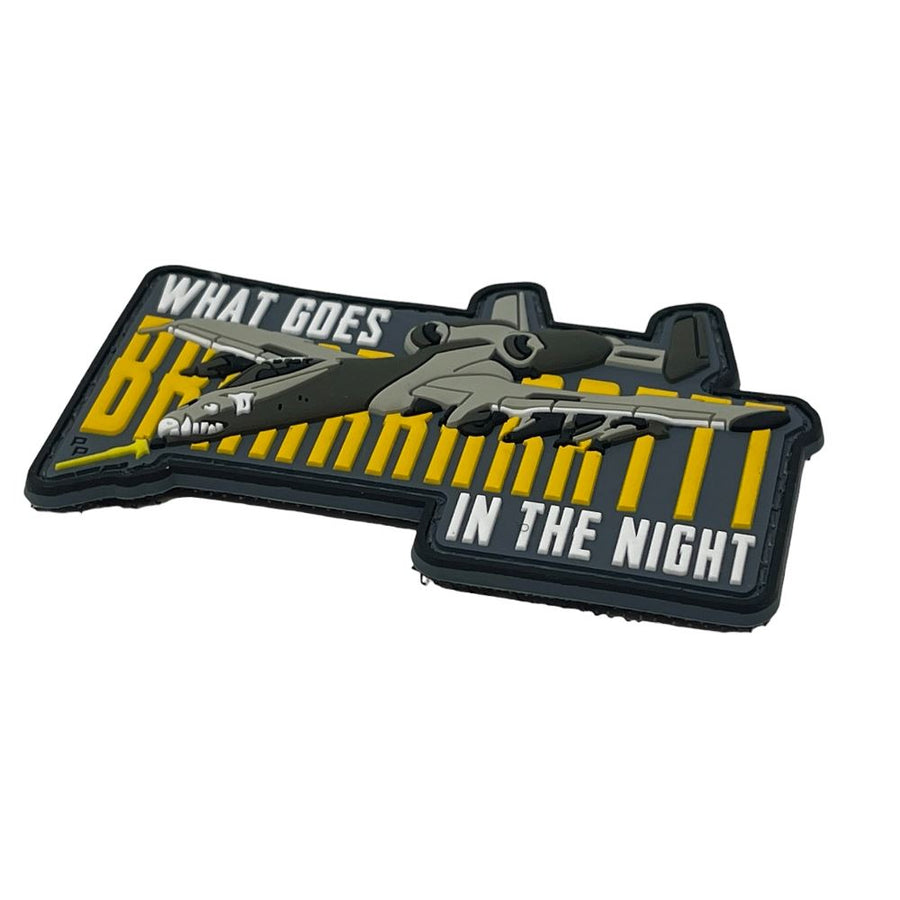 What goes BRRRRT in the night Patch + Sticker PVC Patch PatchPanel