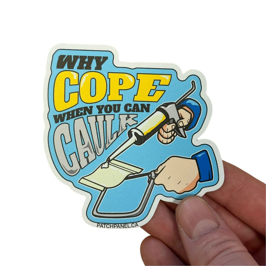 Why Cope - Sticker Sticker PatchPanel