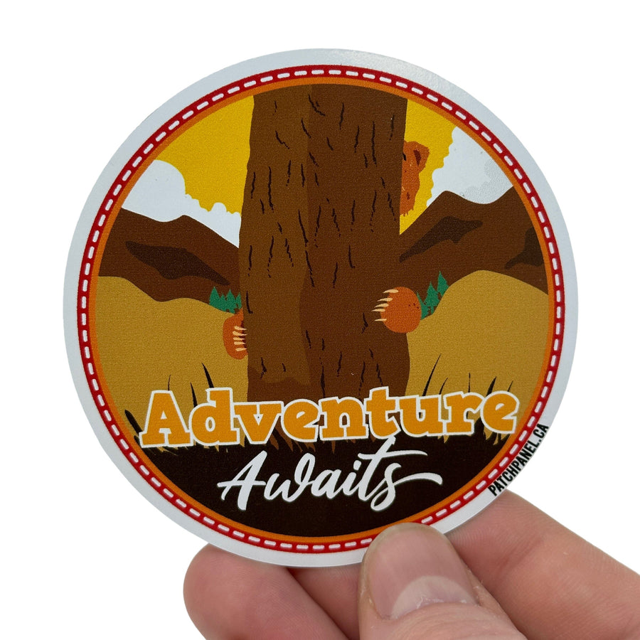 Adventure awaits - Sticker Sticker PatchPanel