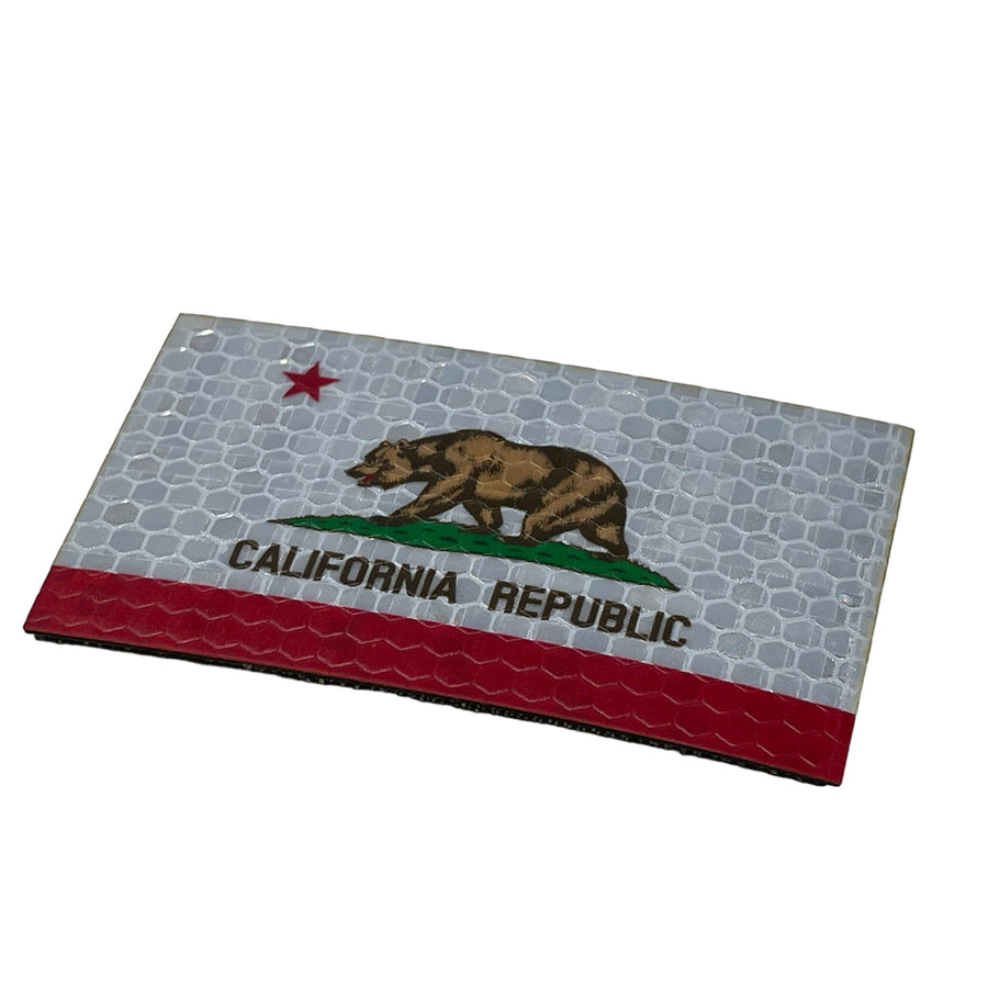 California Flag - Hi Vis HiViz Patch PatchPanel