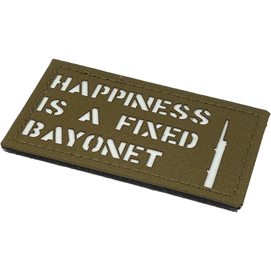Happiness is A Fixed Bayonet PatchPanel