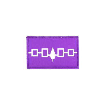 Iroquois Flag Woven Patch PatchPanel