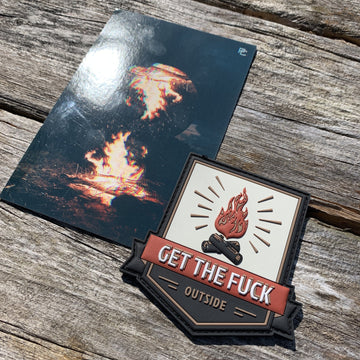 July 2019 - Get the Fuck Outside PatchClub Patch PatchClub