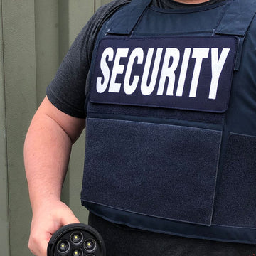 Large Security Vest Panel - LIMITED RUN Embroidered Patch PatchPanel