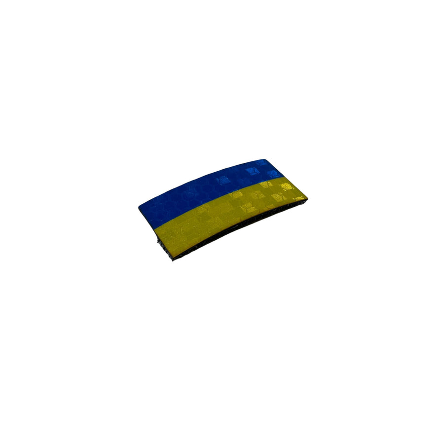 Micro Ukrainian Flag - Hi Vis HiViz Patch PatchPanel