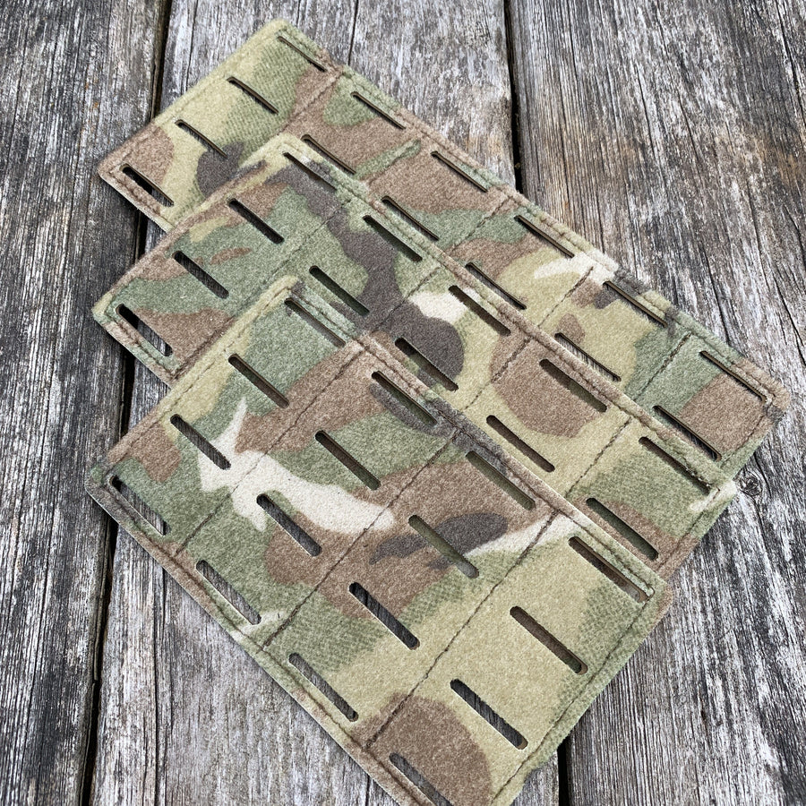 Velcro Backed Accessory Panels 6 x 8, 2 / package - Coyote Tan
