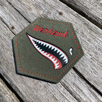 P40 Warhawk Limited Edition Laser Cut Patch Laser Cut Patch PatchPanel