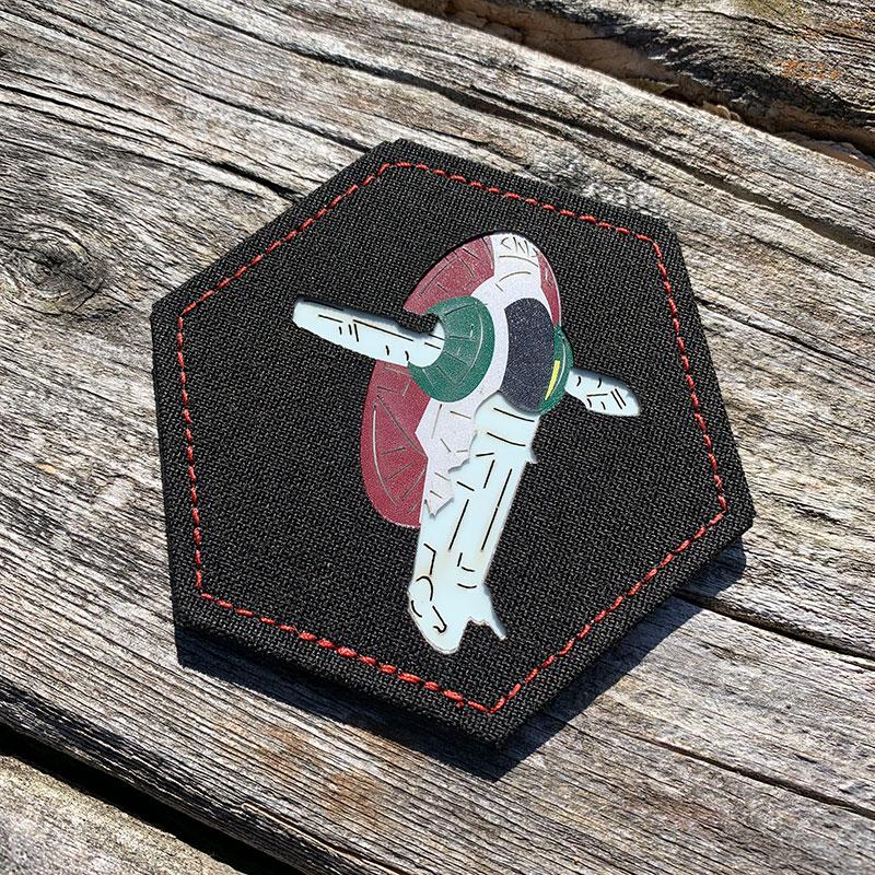 Slave One Limited Edition Laser Cut Patch - BLEMISHED VERSION Laser Cut Patch PatchPanel