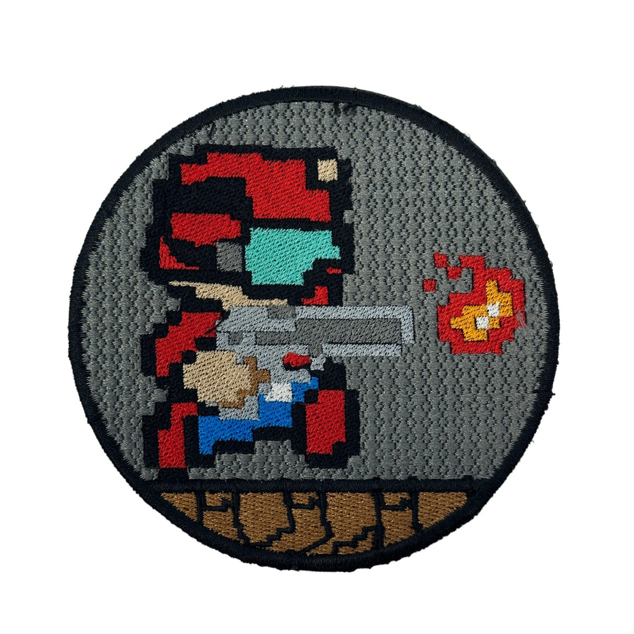 Tactical Flame Thrower Patch - (Embroidered) Embroidered Patch PatchPanel