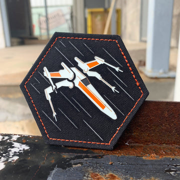 X-Wing Limited Edition Laser Cut Patch Laser Cut Patch PatchPanel
