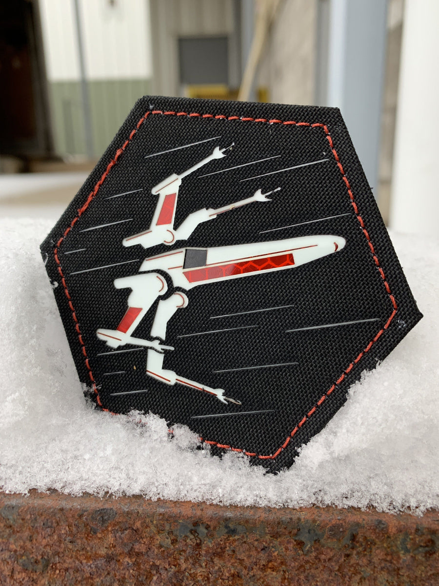 X-Wing V2 Limited Edition Laser Cut Patch Laser Cut Patch PatchPanel
